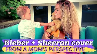 I DON’T CARE Acoustic Cover on guitar Music Video.  From a Mom's Perspective!!!