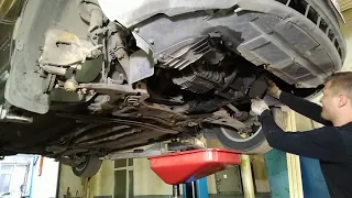 Замена подвесного подшипника форд фокус / CV Axle Boot bearing ford focus