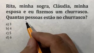 Quantas pessoas estão no churrasco❓