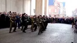 Menin Gate Ypres - ANZAC - Haka - April 2015 (Last post)