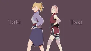 Taki Taki  - Sakura*Temari | Naruto MMD