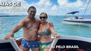 Praias Xaréu, Antunes, Ponta de mangue em um incrível passeio de lancha.