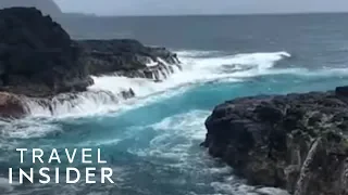 Be A Daredevil And Swim In Hawaii's "Pool Of Death"