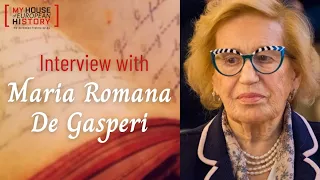 Maria Romana De Gasperi: in the footsteps of her father, Alcide De Gasperi