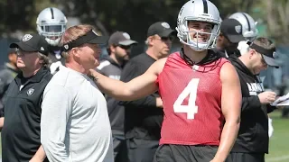 Gruden and Carr focus on winning with the Silver and Black