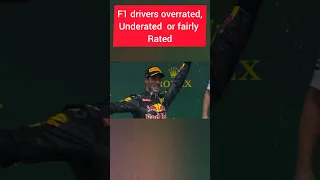 F1: F1 drivers overrated underrated or fairly rated #formula1 #f1shorts #f1 #f1edits