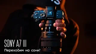 Перешел с Canon на Sony a7 III что дальше? Минусы и плюсы.