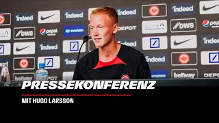 "Orientiere mich an Spielern wie Kevin De Bruyne" I Pressekonferenz mit Hugo Larsson im Re-Live