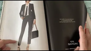 {ASMR} Whispered Magazine Page Flipping — Marie Claire: 2014 Fall Issue Pt 2