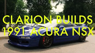 We drive a 1991 Acura NSX restored by Clarion Builds