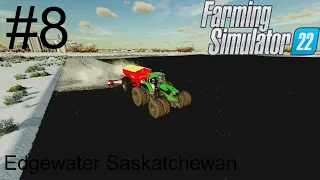 Snow Removal, Buying New Equipment, Liming Contract Edgewater Saskatchewan Ep8 FS22 Timelapse