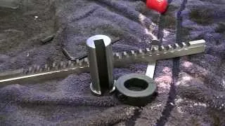 Broaching a Keyway in a Split Shaft Collar