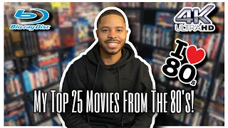 TOP 25 MOVIES FROM THE 80’s! - Physical Media Community Challenge! @timtalkstalkies