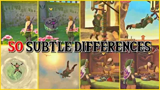 50 Subtle Differences between Zelda Skyward Sword HD and the Wii version