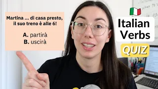 ITALIAN VERBS Quiz: How well do you know these Italian Verbs? Potere, Riuscire, Accorgersi, etc.