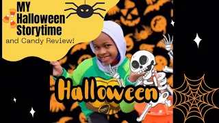 My Halloween Story time & Candy Haul / Review! 🎃