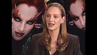 Uma Thurman interview for Batman & Robin (1997)