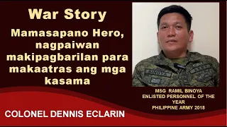 War Story: Mamasapano Hero, nagpaiwan makipagbarilan para makaatras mga kasama