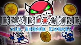 GEOMETRY DASH 2.0 - Level 20: Deadlocked (3 COINS)! (DEMON)