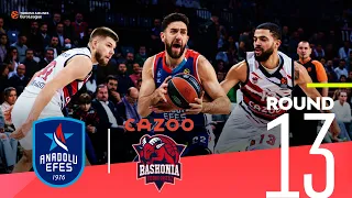 Baskonia stops Efes in Istanbul! | Round 13, Highlights | Turkish Airlines EuroLeague
