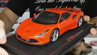 1/18 FERRARI F8 TRIBUTO by BBR Models - Full Review