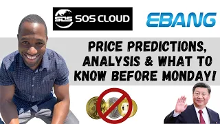 SOS Limited (SOS) & EBON Stock Price Predictions | Analysis & What To Know Before Monday!