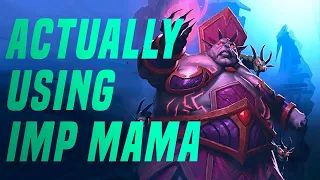 Actually Using Imp Mama | Dogdog Hearthstone Battlegrounds