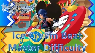 Kingdom Hearts Birth By Sleep Final Mix - Ice Cream Beat: All Songs (Master Level)