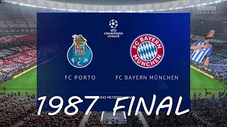 FIFA 23 | FC Porto Vs Bayern Munich | UEFA Champions League Final 1987 | PC Gameplay HD60Fps