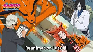 Naruto very happy seeing Kurama come back to life | Kurama new life with human body