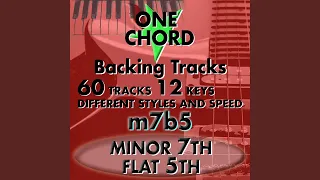 Gm7b5 Half-Diminished | One Chord Backing Track | Slow Ballad