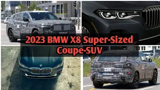 2023 BMW X8 Super-Sized Coupe-SUV Spied | Comes With Stacked Exhaust Pipes