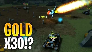 Tanki Online - HALLOWEEN Gold Box Video (X30 GOLD BOXES??)