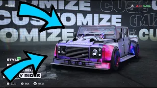 NFS UNBOUND - HOW TO WIN THE LAND ROVER DEFENDER!! FIRST QUALIFYING EVENT