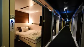 Japan's most expensive capsule hotel directly connected to the airport｜ First Class Haneda Airport