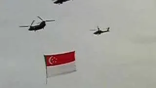 National Flag fly-past NDP 07 rehersal3