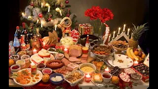 [12 блюд] Что приготовить на Рождество?Какие блюда должны быть на Рождественском столе. Сочельник