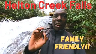 Helton Creek Falls - Short Hike, Beautiful Views | Family Friendly!! #vlog