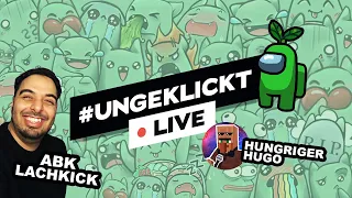 Among Us mit 2 neuen Rollen! #ungeklickt - Hungriger Hugo / A.B.K. / Memes 🔴 LIVE