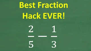 No LCD Required! FRACTION secret that everyone should know!