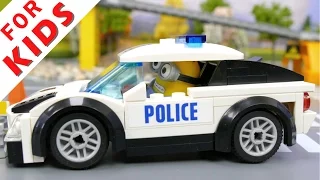 LEGO Police сhase - policemen catch the robber [Episode 1]