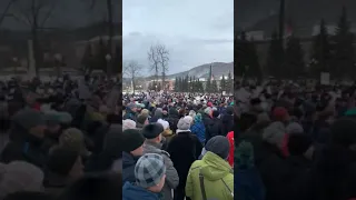 "Уходи!!!" Митинг 2 марта в Златоусте