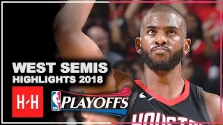 Chris Paul Full Series Highlights vs Utah Jazz | 2018 NBA Playoffs WSCF - Point-GOD!