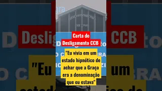 Carta de Desligamento CCB - Luzia Sanches