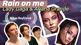 🏳️‍🌈Gay Couple REACTS to【Lady Gaga, Ariana Grande】| ☔️Rain On Me🌈 |  Official MV Reaction