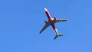 A330 Airasia X departs at Perth