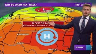 Iowa Weather Forecast: Rain this evening & tonight, HOT temperatures next week