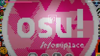 osu! but you're on r/place