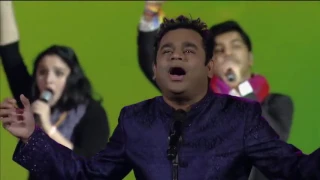 A  R  Rahman playing music Jai Ho song, without instruments  An unbelievable c HIGH1