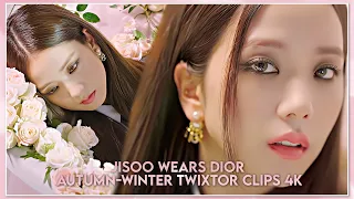 JISOO WEARS DIOR AUTUMN-WINTER TWIXTOR CLIPS 4K